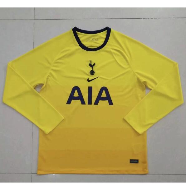 Tottenham Hotspur Long Sleeve Football Kit Third Soccer Jersey 2020/21